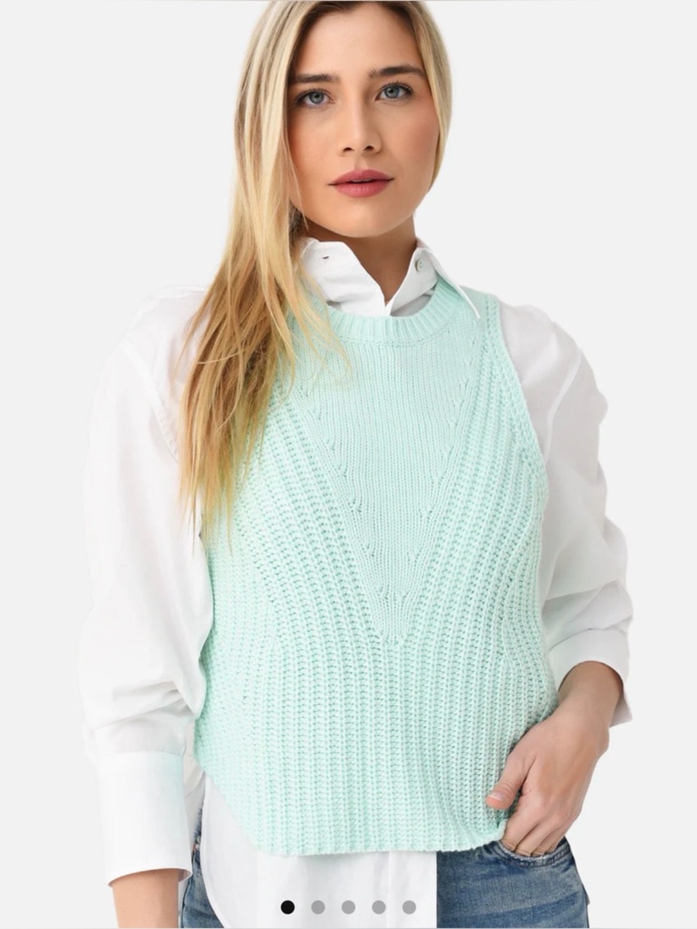 Women's Thick And Thin Vest- 525 America